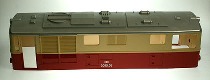Fahrrahmen grau Diesellok �BB LGB 20950-E023