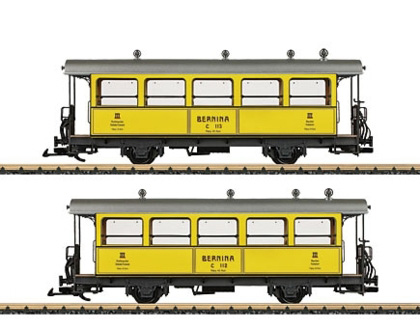 Wagen-Set Personenwagen Bernina LGB 32550