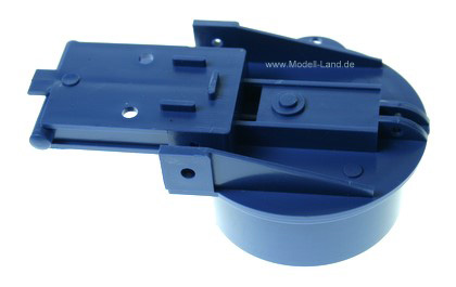 Drehb�hne d.blau G�terwagen Kranwagen LGB 40420-E220
