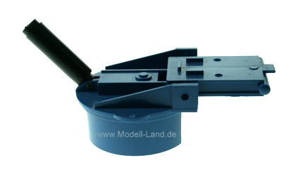 Drehb�hne blau G�terwagen Kranwagen LGB 40420-E420