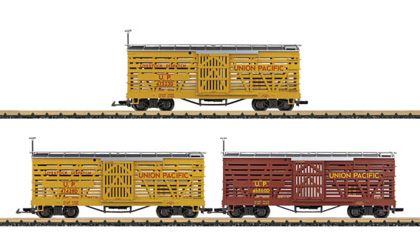 UP Viehwagen-Set LGB 48681