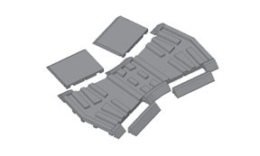 1xGleisbett f�r LGB 12260