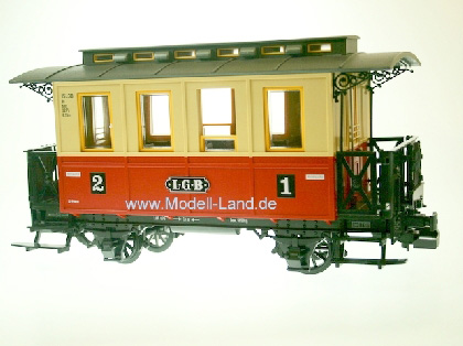 Personenwagen 1. / 2. Klasse rot Einheitswagen LGB 70302011
