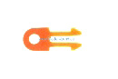 Scharnier orange G�terwagen US Hopper LGB 45820-E006