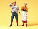 Kellnerin und Gast Preiser 45108