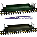 Wagenset gr�n/ braun Spur G Train Line G�terwagen 930501021