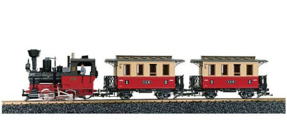 Personenzug Starterset Sound 230 V rot LGB 70302