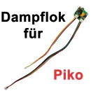 Dampflok mit einem 16 Bit DS6-Sound für Piko