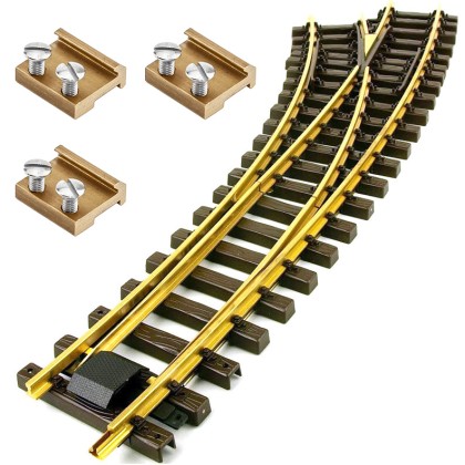 Bogenweiche links R 120/210 cm mit Verbindern