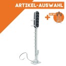 Lichtsignal Typ L 5-fach RhB für Spur G analog / digital mit Decoder ML-Train