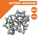 Schraube V2A 3,0 x 6,5 mm