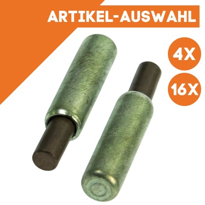 Schleiferkohle 16 mm für C-Getriebe eingepresst ML-Train