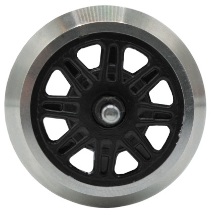 4x V-Speichen Radsatz kugelgelagert stromführend aus Edelstahl 