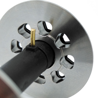 4x V-Speichen Radsatz kugelgelagert stromführend aus Edelstahl 