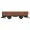 Niederbordwagen gerade braun als Spur-G Bausatz ML-Train 88919580_auswahl5