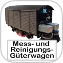 Mess- und Reinigungs-Güterwagen