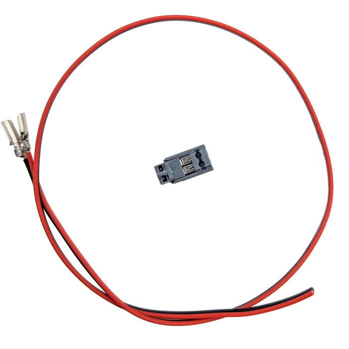 Kabel für Kugellagerradsatz mit Randverbinder-Stecker für Spur-G Gartenbahn Loks