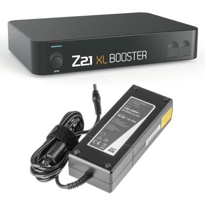 XL Booster Roco 10869 mit Netzteil von Green Cell 6A Extra Power Spur-G