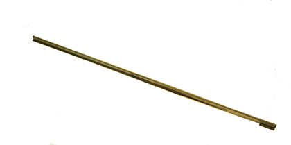 Einzelprofil grade Messing 44cm 16150-E004