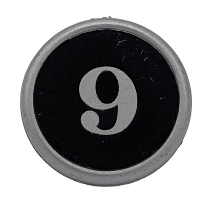 Nummernplatte Nr. 9 US Dampflok Mogul LGB 20180-E114