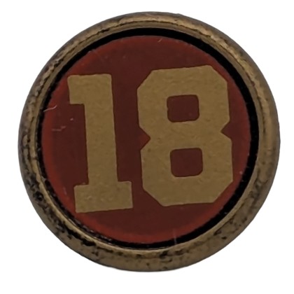 Nummernplatte Nr.18 US Dampflok Mogul LGB 20180-E214