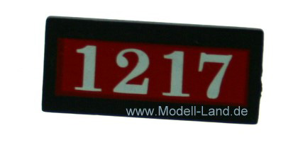 Laterneschild 1217 Dampflok UP LGB 70423-E003