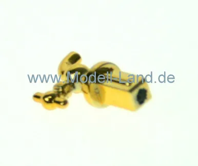 Wasserhahn, gold met. Dampflok Heidi LGB 20271-M181