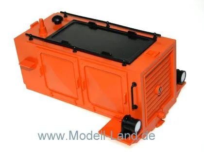 Motorhaube montiert orange Diesellok Köf LGB 20901-E209