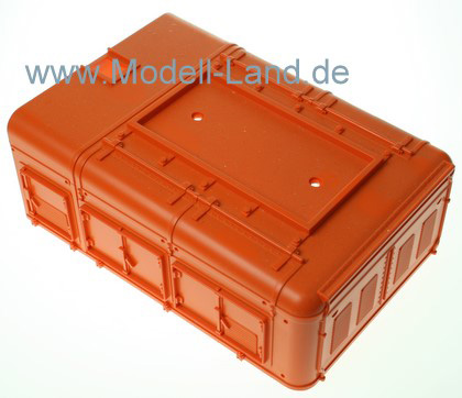 Motrohaube lang orange E-Lok Bügeleisen LGB 20440-E013