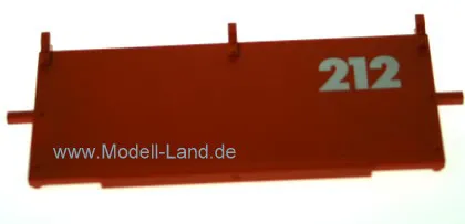 Stirnplatte 212 E-Lok Bügeleisen LGB 20440-E037