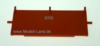 Stirnplatte orange E-Lok Bügeleisen LGB 20440-E054
