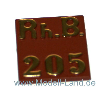 Nummer RhB 205 E-Lok Ge 2/4 LGB 20450-E012