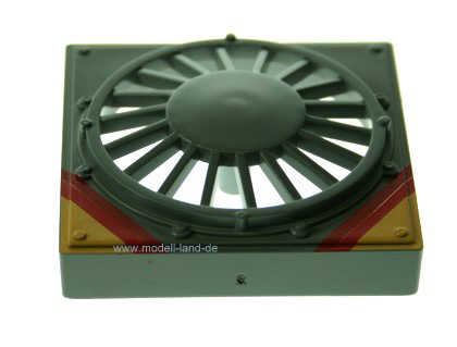 Lüfterdeckel klein grau Diesellok F7B LGB 20580-E005