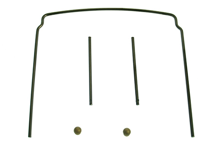 Griffe, Bügel für Führerhaus 5 teilig Dampflok Corpet - Louvet LGB 20781-M005