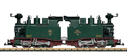 Dampflok sächsische IIK Doppellok LGB 20990