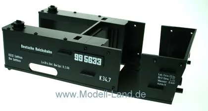 Gehäuse schwarz Dampflok Spreewald LGB 20740-E154