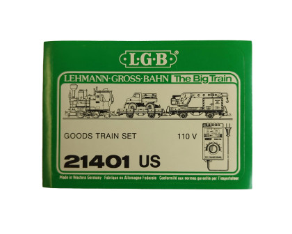 Aufkleber Dampflok Güterzug Stainz mit Unimog Kranwagen Starter Set LGB 21401 US