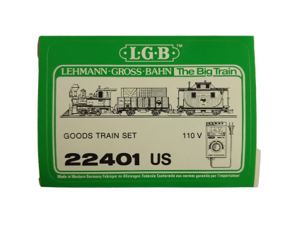 Aufkleber Dampflok Güterzug Starter Set LGB 22401 US