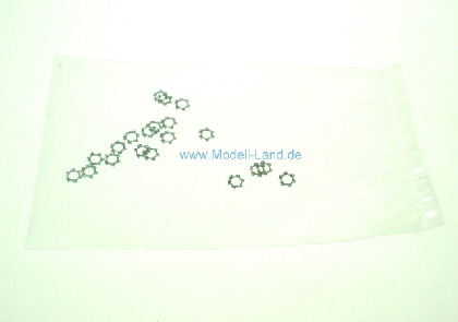 10 Zahnscheiben silber E-Lok RhB Krokodil LGB 22405-M022