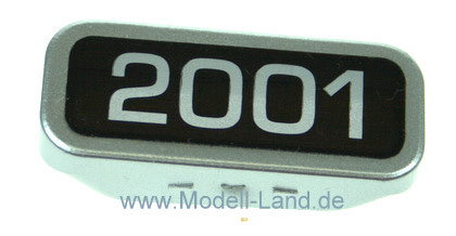 Nummerschild Diesellok F7A LGB 22578-E018
