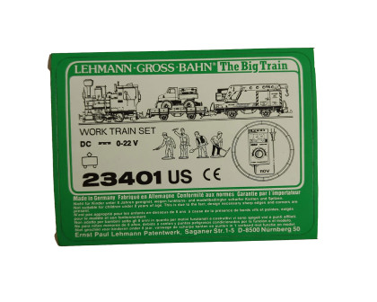 Aufkleber Dampflok Güterzug mit Unimog Kranwagen Starter Set LGB 23401 US