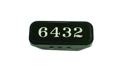 Nummerschild Diesellok SP F7A LGB 24570-E-017