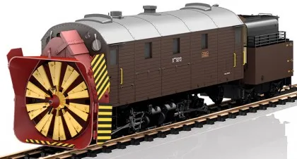 Dampfschneeschleuder Xrot RhB LGB 26605