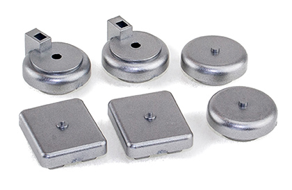 Zylinderdeckel-Set silber 6 teilig LGB 27253-M010