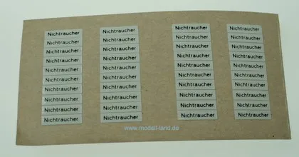 Aufkleber Personenwagen Einheitswagen LGB 30070-E194