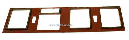 Fensterrahmen Personenw Einheitswagen LGB 30070-E502