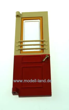 Tür rot/beige Personenw Einheitswagen LGB 30072-E707