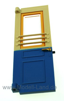 Tür blau/beige Personenw Einheitswagen LGB 30073-E307