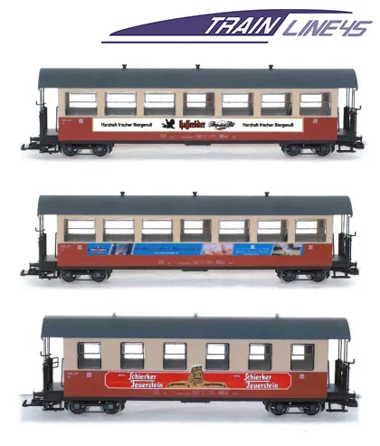 Set HSB Personen- und Werbewagen TrainLine 3030742