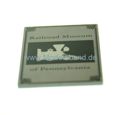 Schild Railroad Personenwagen Faß`l LGB 31420-E239